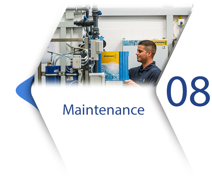Projektablauf Dr. Hartmann Chemietechnik - 07 Wartung | Service | Analytik