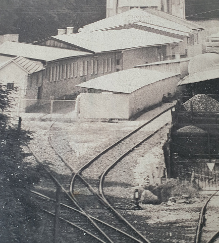 Historic photograph of the Hartmann & Schilling factory site